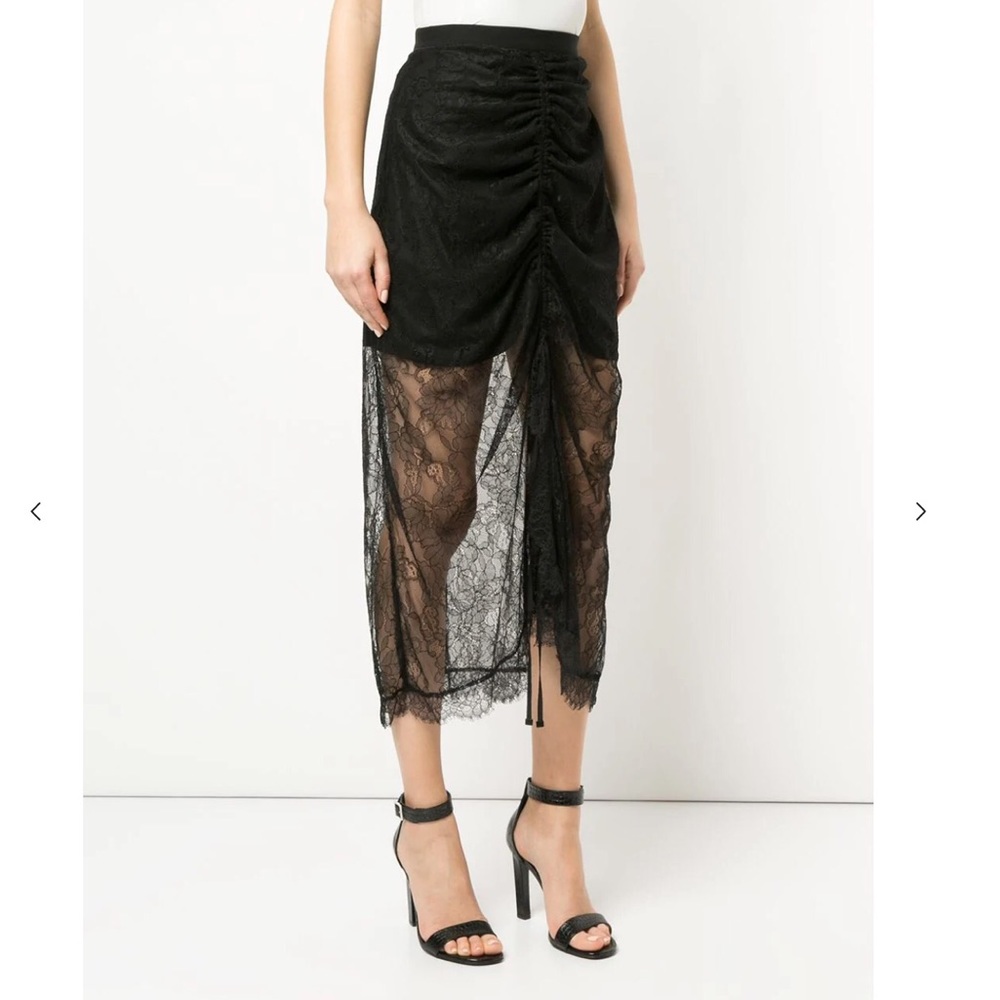 Alice McCall New Love Black Lace Skirt